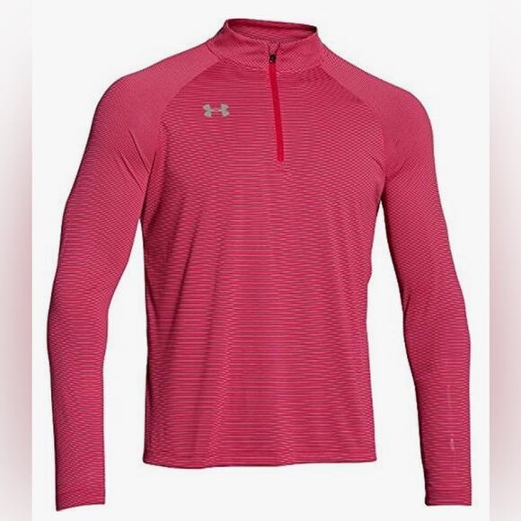 Under Armour Stripe Tech 1/4 Zip Top Size 2XL
Heatgear Performance Golf Outdoor - Picture 1 of 11